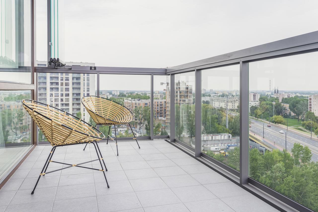 Novis Apartments Panorama View ワルシャワ エクステリア 写真