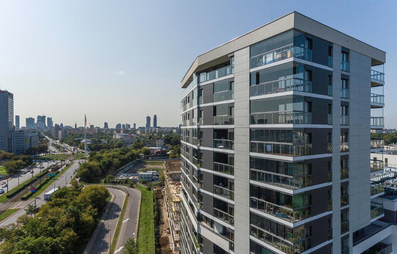 Novis Apartments Panorama View ワルシャワ エクステリア 写真